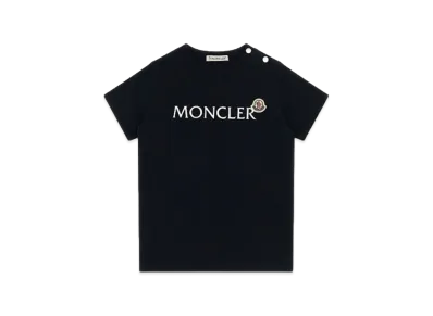 MONCLER Kids Logo T-Shirt "Dark Blue"