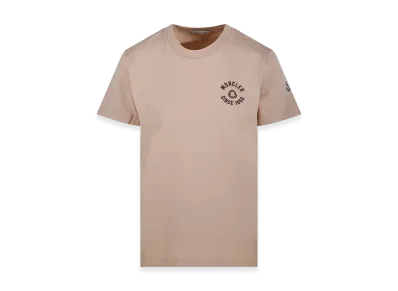 MONCLER Women's Logo T-Shirt "Pink"