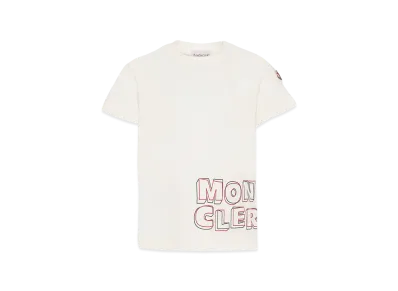 MONCLER Kids Logo T-Shirt "White"