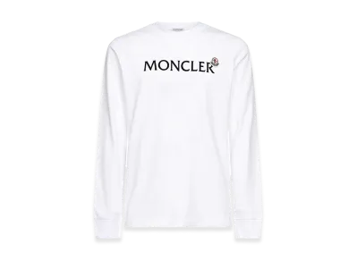 MONCLER Long Sleeve T-Shirt "White"