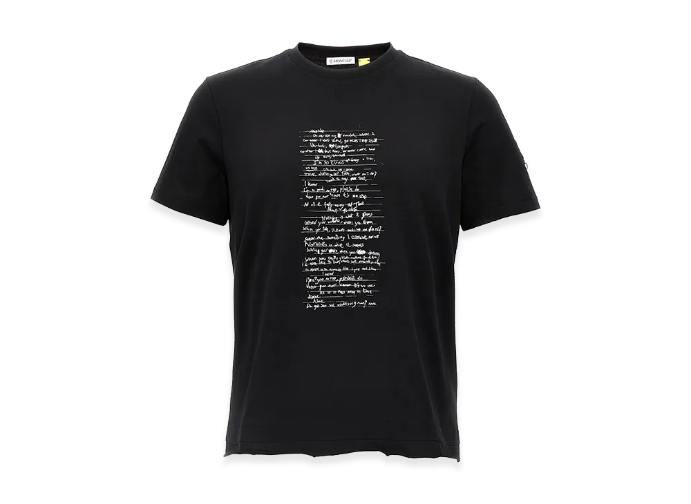 MONCLER Women's Willow Smith alone T-Shirt "Black"
