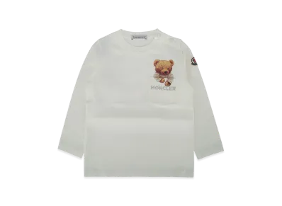 MONCLER Kids Pocket T-Shirt "White"