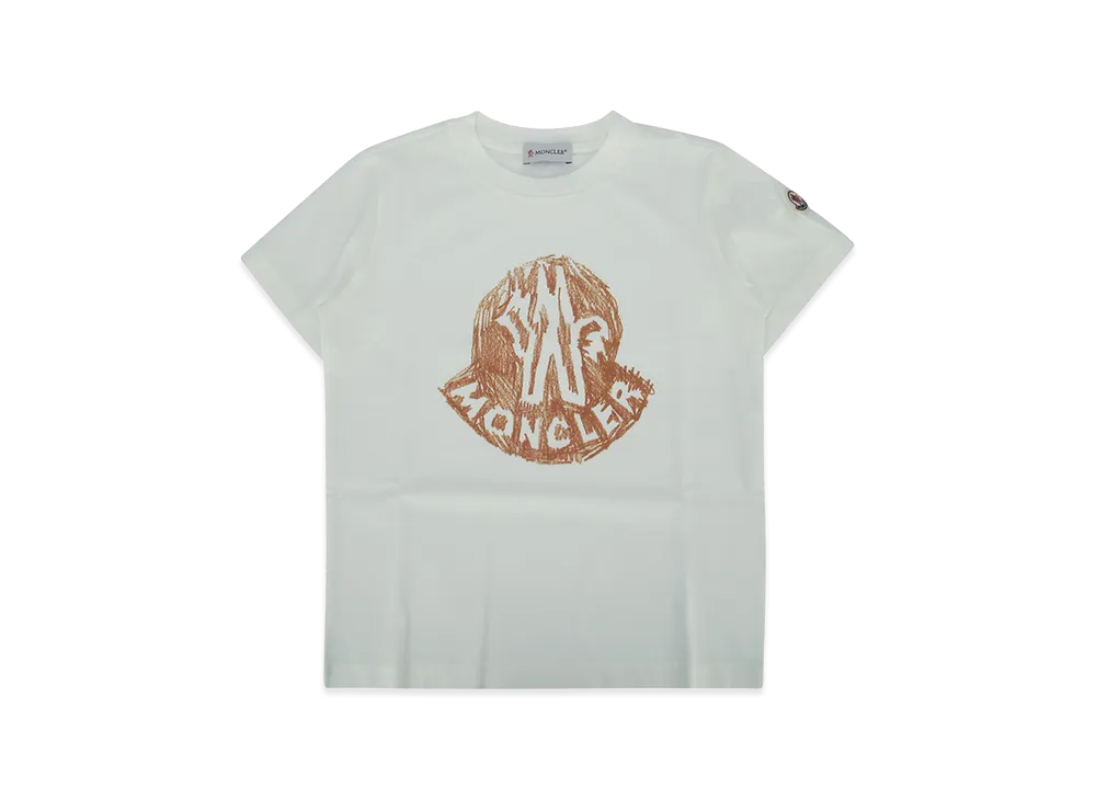 MONCLER Kids SS T-Shirt "White"