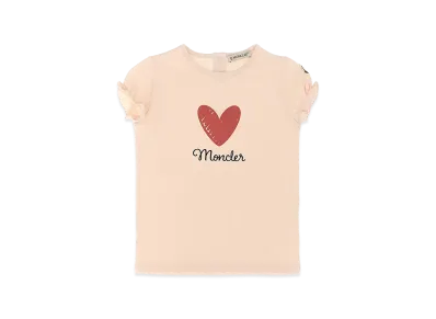 MONCLER Kids Printed T-Shirt "Pink"