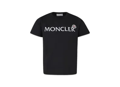 MONCLER Kids T-Shirt Logo "Black"