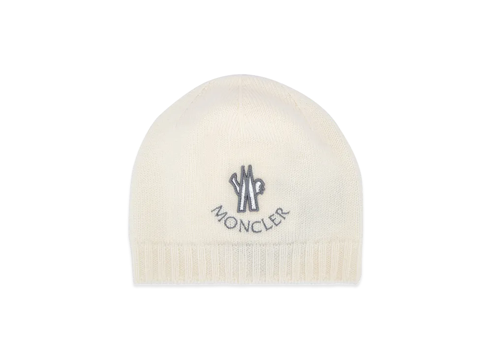 MONCLER Kids Beanie "White"