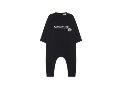 MONCLER Kids Logo Jumpsuit "Dark Blue"
