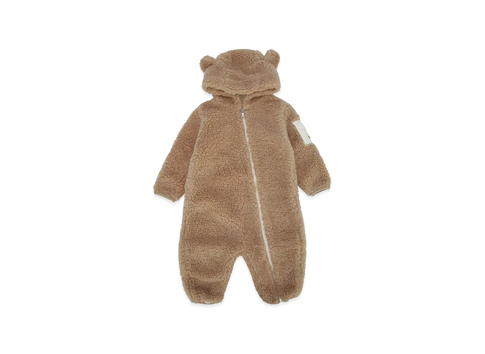 MONCLER Kids Teddy Bodysuit "Beige"