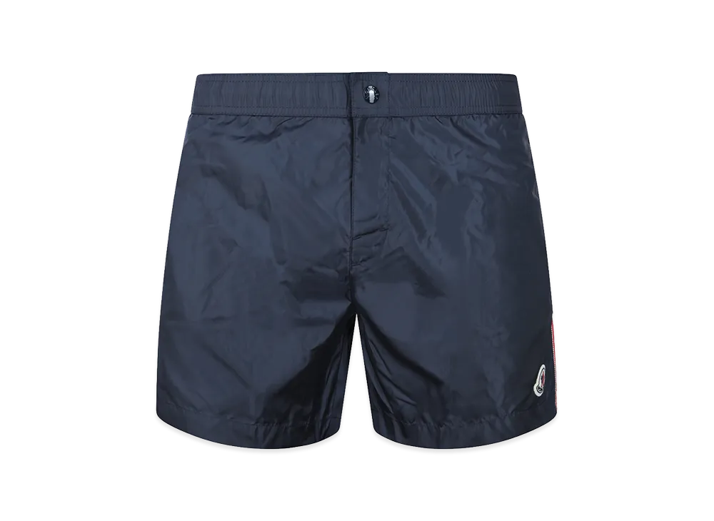 MONCLER Tricolor Ribbon Swimsuit "Blue"