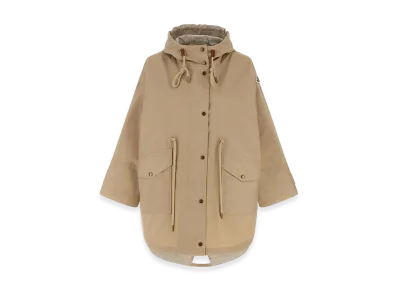 MONCLER Women's Brunnera Parka Coat "Beige"