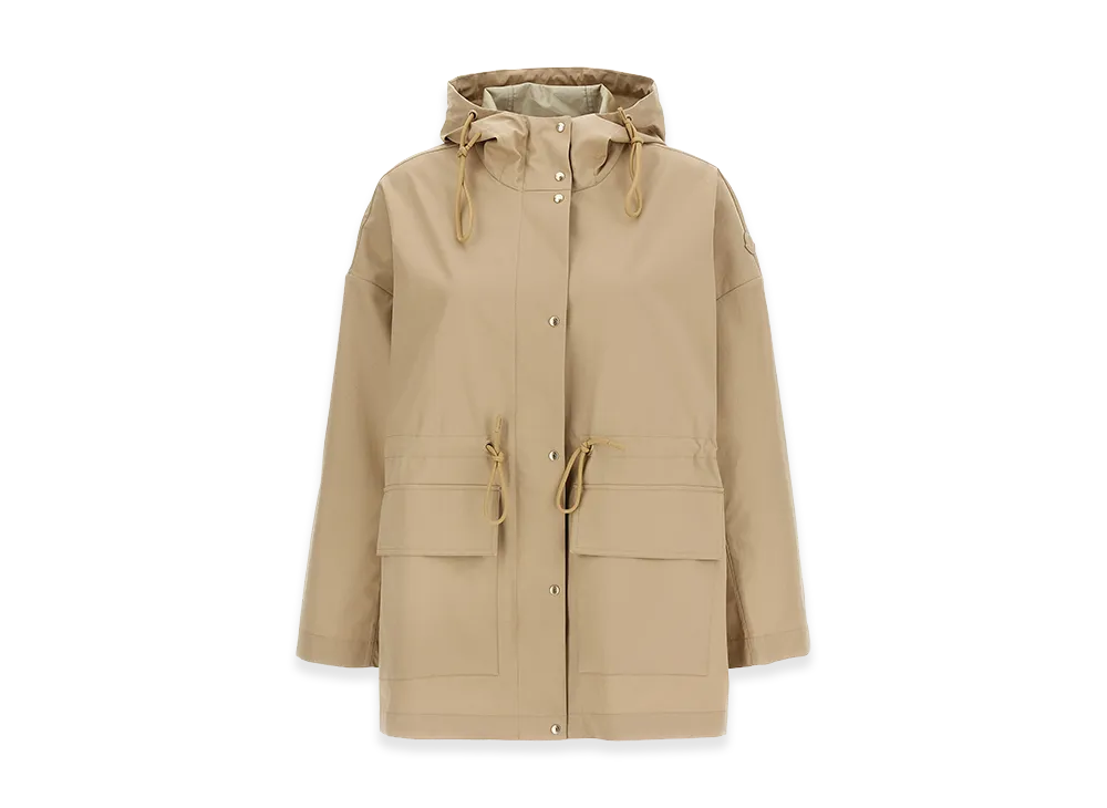 MONCLER Women's Gaillon Parka Coat "Beige"