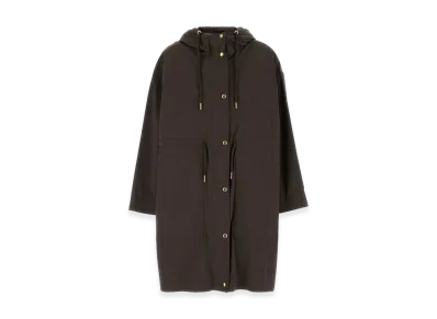 MONCLER Women's Nylon Sainbel Parka "Brown"