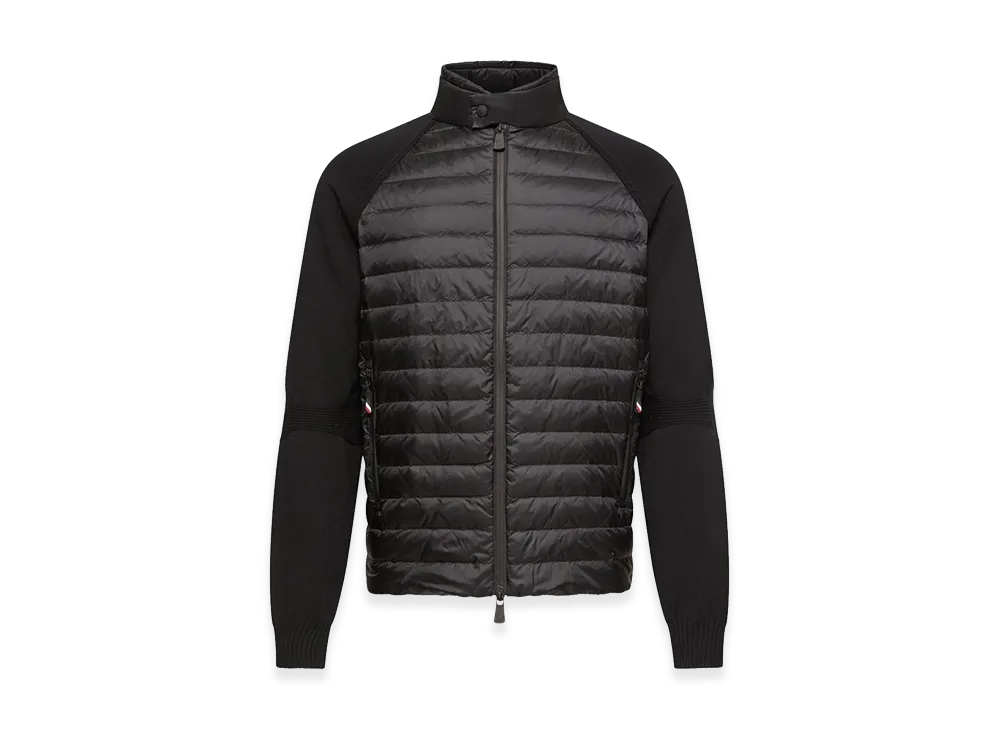 MONCLER Padded Cardigan With Zip "Black"