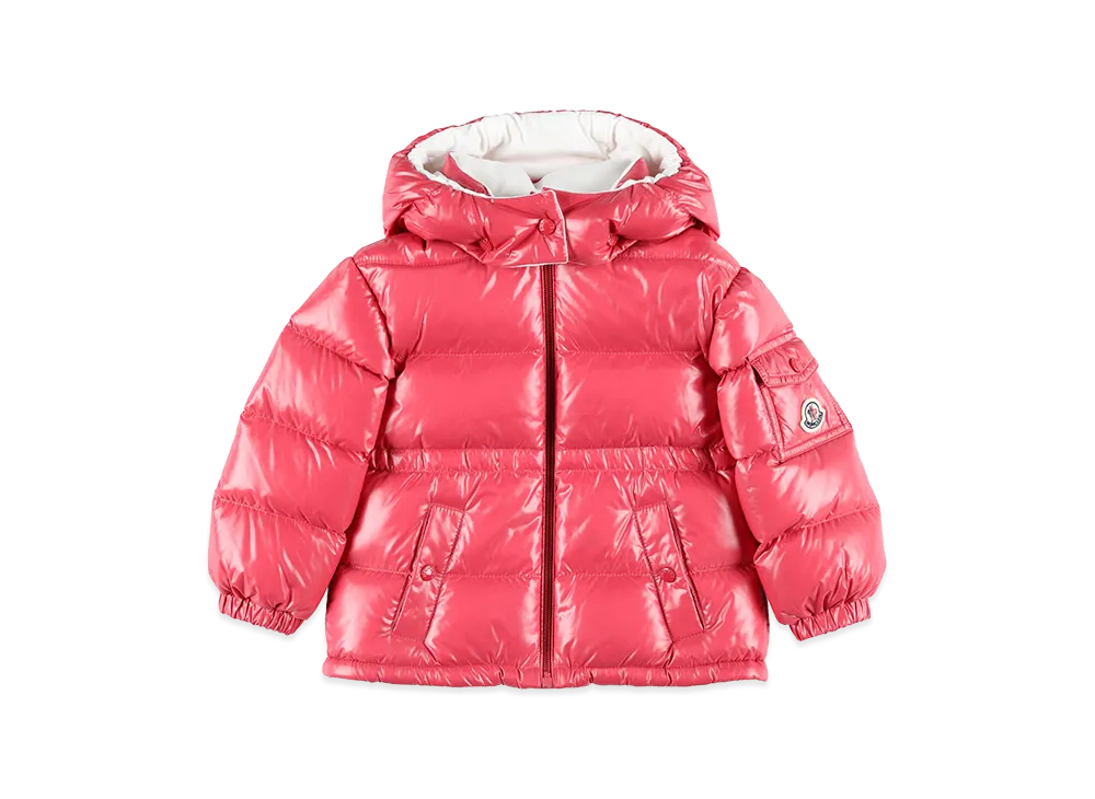 MONCLER Kids Down Jacket "Coral Pink"