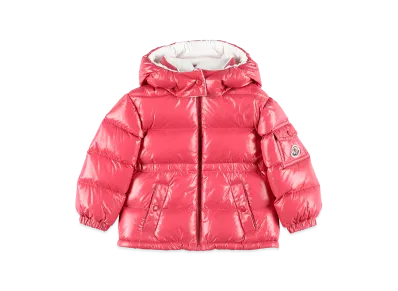 MONCLER Kids Down Jacket "Coral Pink"