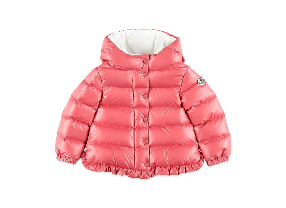 MONCLER Kids Down Jacket "Coral Pink"
