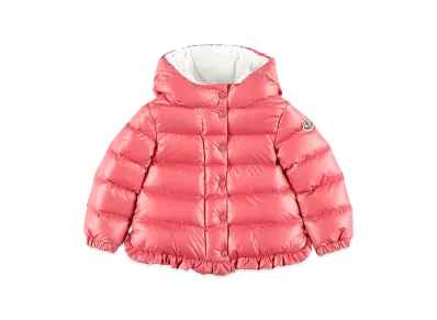 MONCLER Kids Down Jacket "Coral Pink"