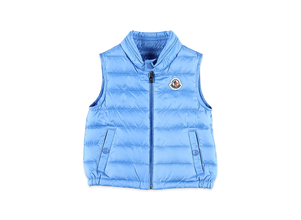 MONCLER Kids Down Vest "Blue"