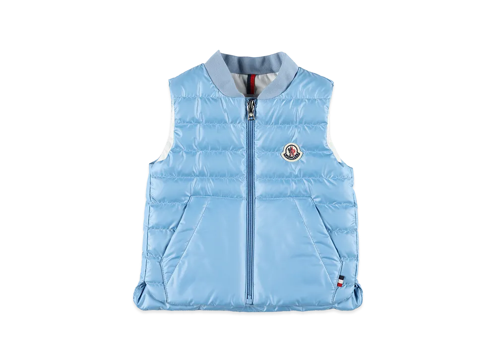 MONCLER Kids Down Vest "Blue"