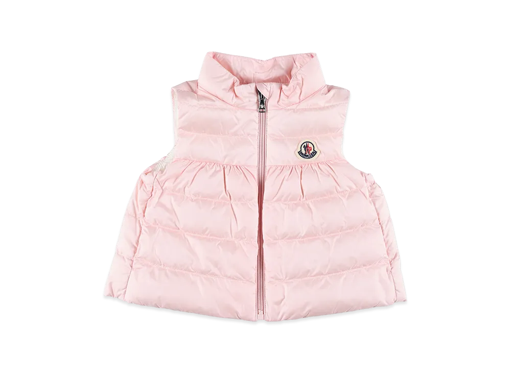 MONCLER Kids Down Vest "Pink"
