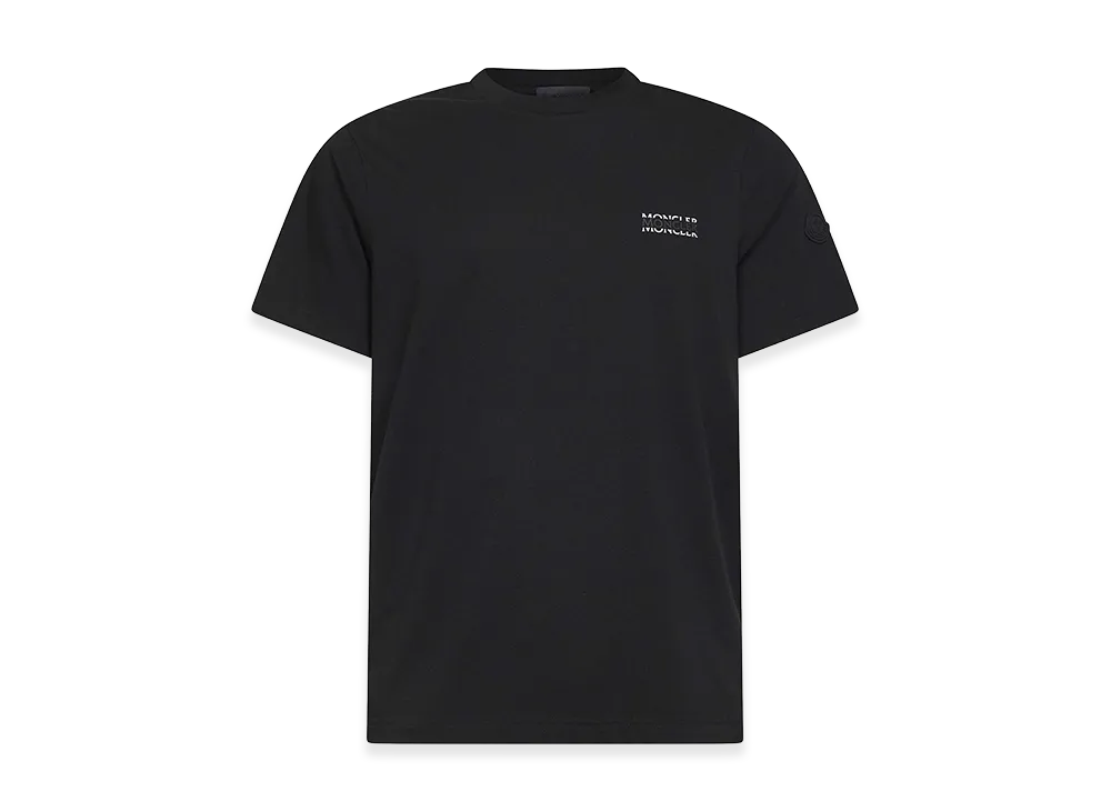 MONCLER Cotton T-Shirt "Black"