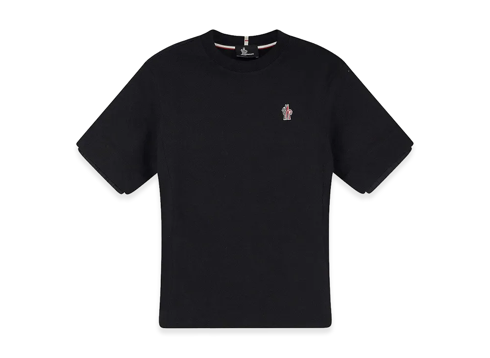 MONCLER Women's Stretch Cotton T-Shirt "Black"