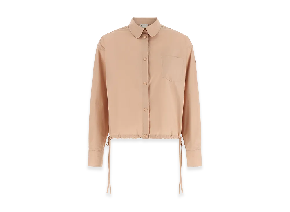 MONCLER Women's Cropped Shirt "Pink"