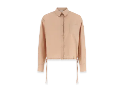 MONCLER Women's Cropped Shirt "Pink"