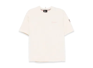 MONCLER Women's Grenoble Logo Cotton T-Shirt "White"