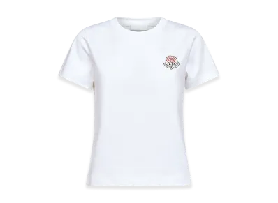 MONCLER Women's Logo Cotton T-Shirt "White"