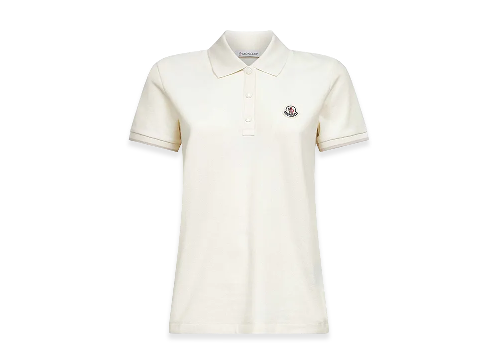 MONCLER Tricolor Detail Polo Shirt 