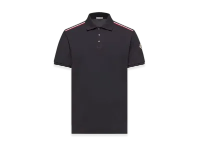 MONCLER Logo Polo Shirt "Dark Blue"