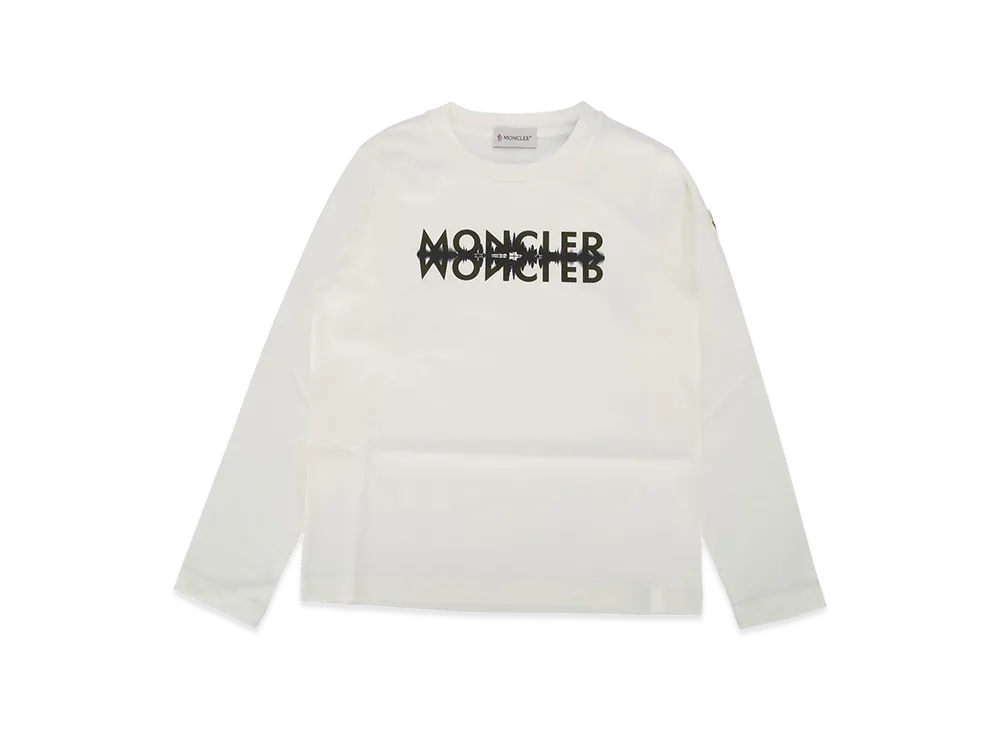 MONCLER Kids Long Sleeve T-Shirt "White"