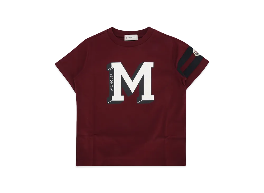 MONCLER Kids T-Shirt "Bordeaux"