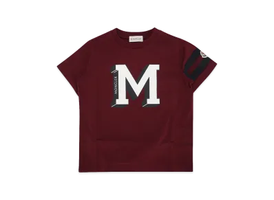 MONCLER Kids T-Shirt "Bordeaux"