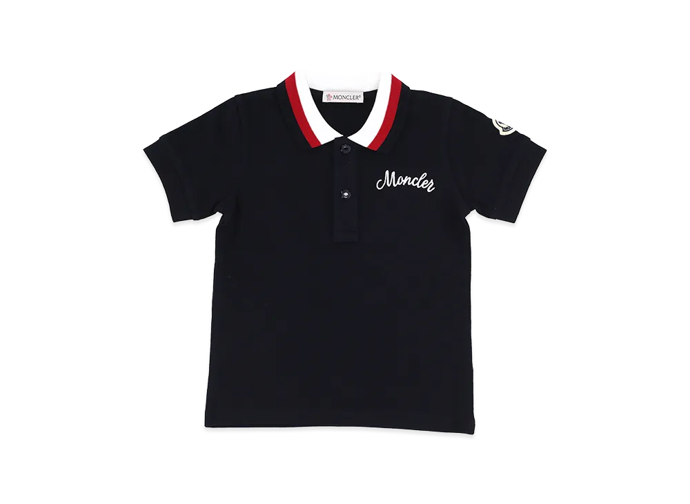 MONCLER Kids Polo Shirt "Dark Blue"