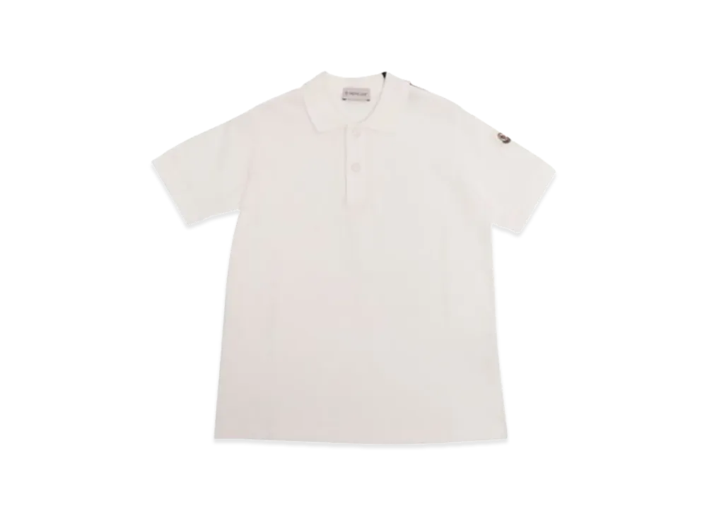 MONCLER Kids Polo Shirt "Beige"