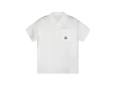 MONCLER Kids Polo Shirt "White"