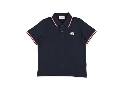 MONCLER Kids Polo Logo "Dark Blue"