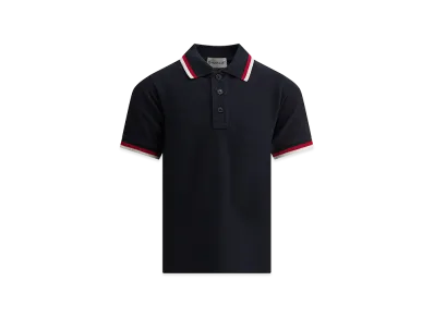 MONCLER Kids Polo Shirts "Dark Blue"