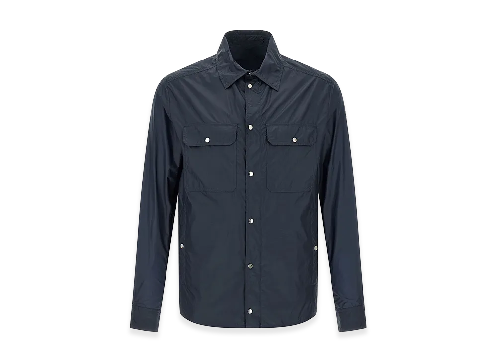 MONCLER Ripstop Shirt "Blue"