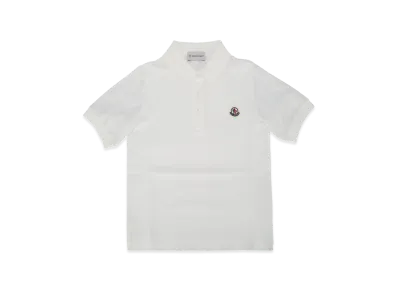 MONCLER Kids Polo Shirt "White"