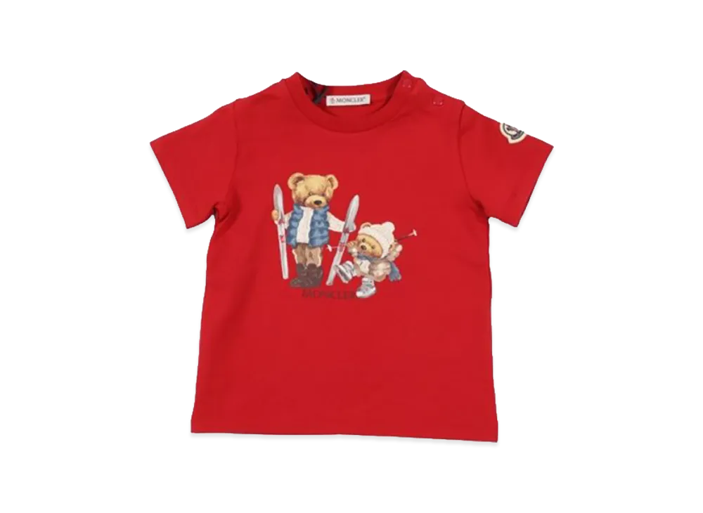 MONCLER Kids T-Shirts "Red"