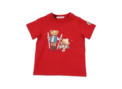 MONCLER Kids T-Shirts "Red"