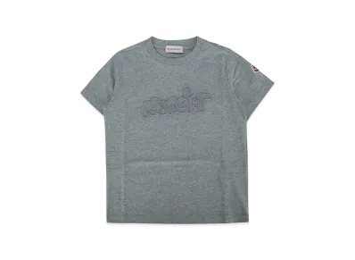 MONCLER Kids SS T-Shirt "Gray"