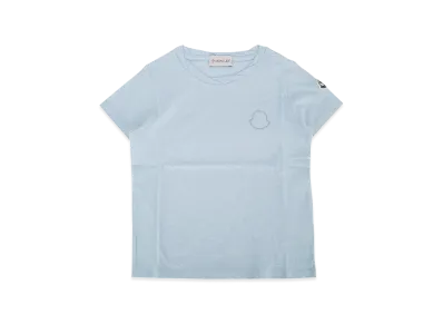 MONCLER Kids SS T-Shirt "Light Blue"