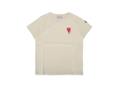MONCLER Kids SS T-Shirt "White"