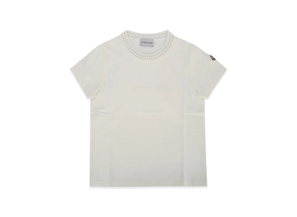 MONCLER Kids SS T-Shirt "White"