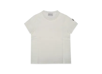 MONCLER Kids SS T-Shirt "White"