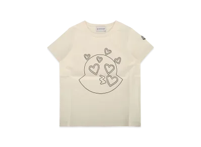 MONCLER Kids SS T-Shirt "White"